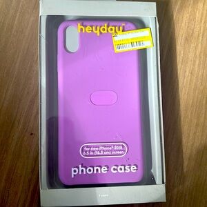 Heyday purple phone case for iPhone X